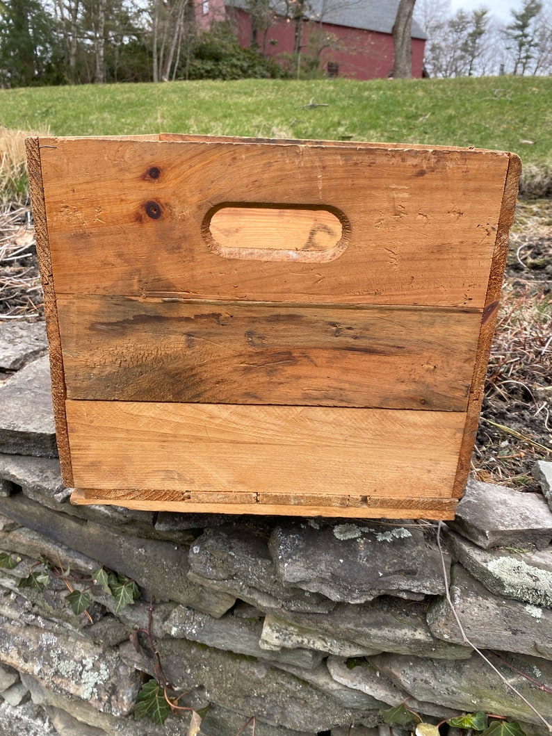 Vintage Seltzer Bottle Crate Wooden Crate Vintage Seltzer Etsy