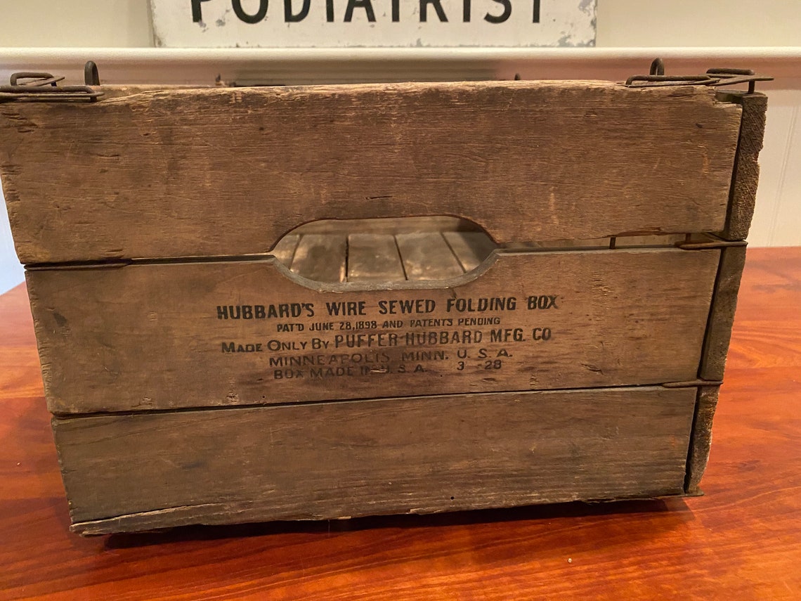 Portland Maine Public Market Folding Box Grocery Store