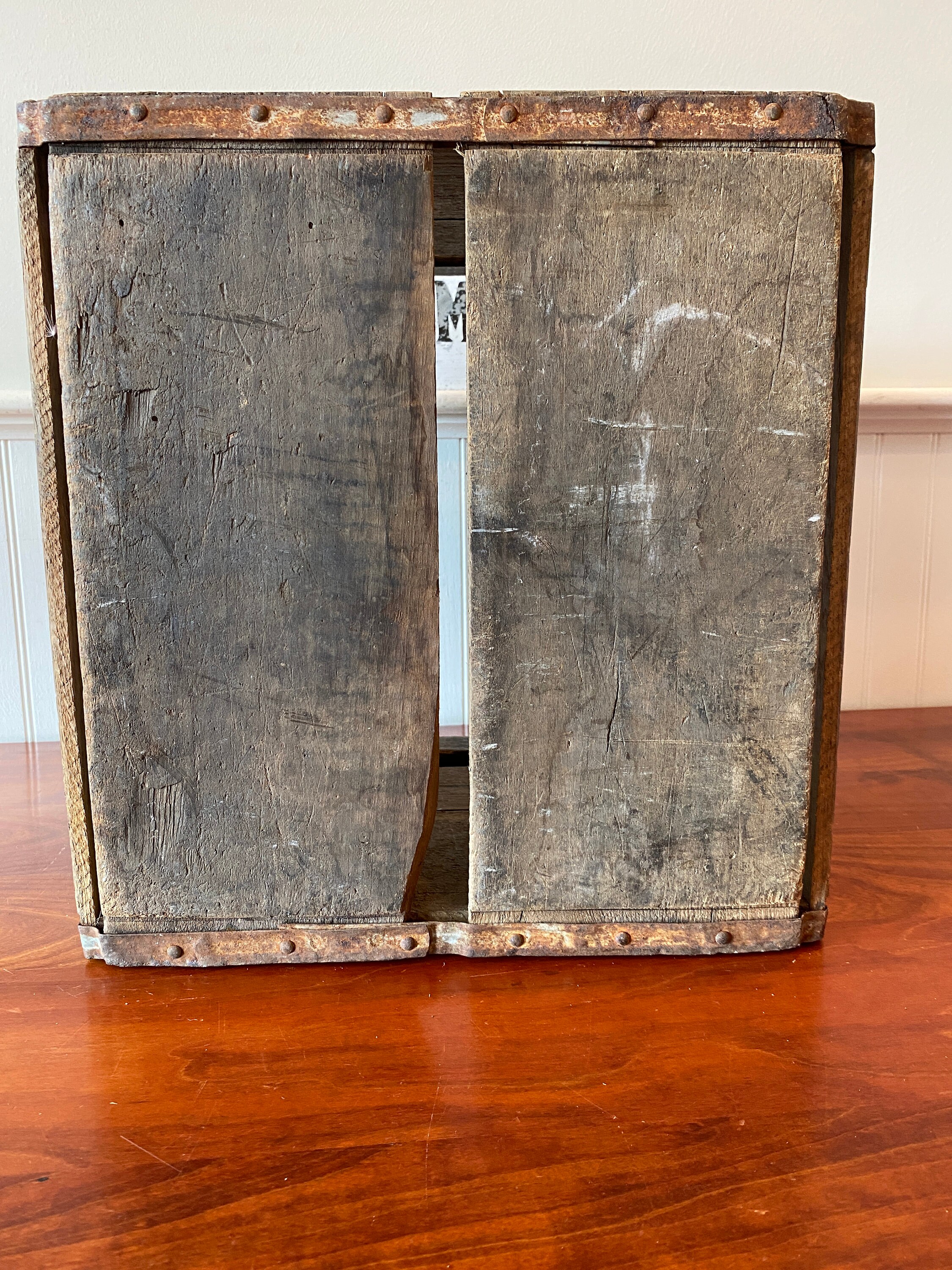 Vintage Bellows Falls Cooperative Dairy Crate Bellows Falls Etsy