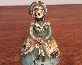 Antique Late Victorian Doorstop Victorian Door Stop Small Cast Iron Door Stop Victorian Lady Door Stop Antique Cast Iron Door Stop Doorstop