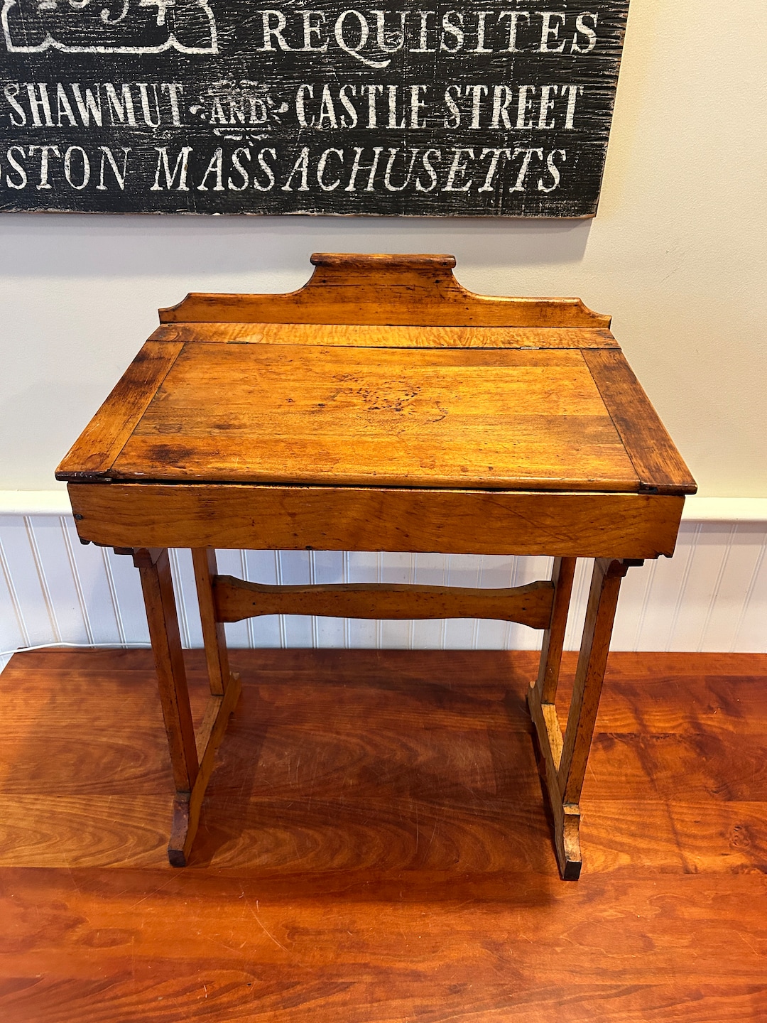 Antique School Desk Flip Top School Desk Vintage Childs Desk Pupil Desk