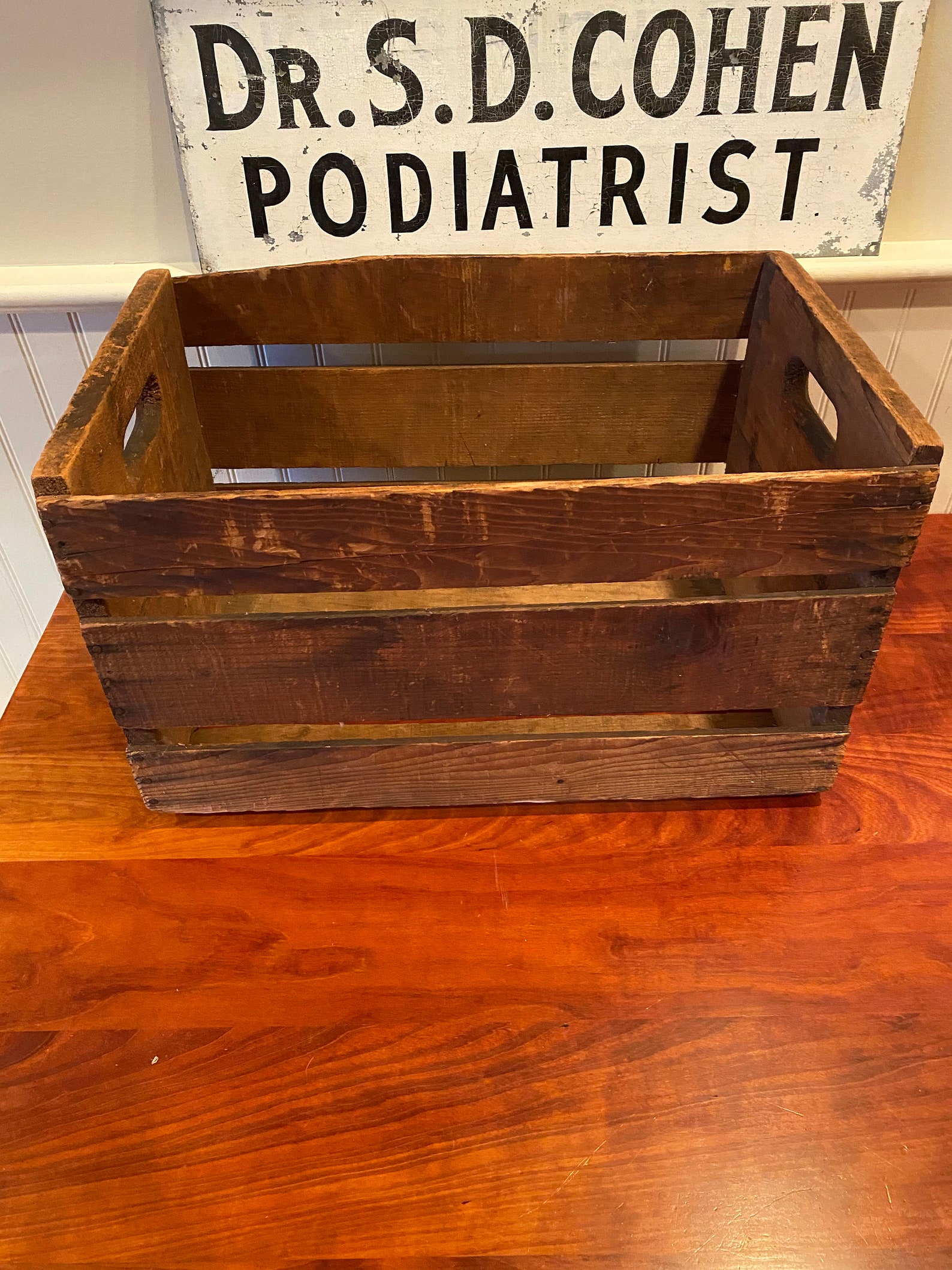 Vintage Crate Harvest Crate Vegetable Harvest Crate Vintage Etsy