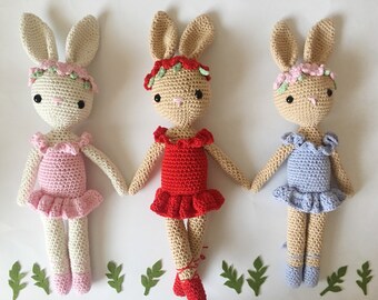 ballerina bunny plush