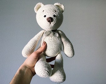 hand knitted teddy bears for sale