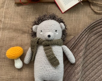 Crochet Handmade Hedgehog Toy