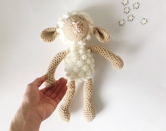 Little baby lamb crochet handmade