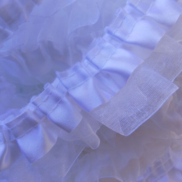 Organza Ruffle Trim - Etsy