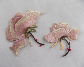 Applicazioni Ricamate 3D a Fiori Idrosolubili all'Ingrosso per Vestiti e Abiti