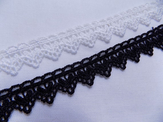 Black venice lace trim by the yard discount