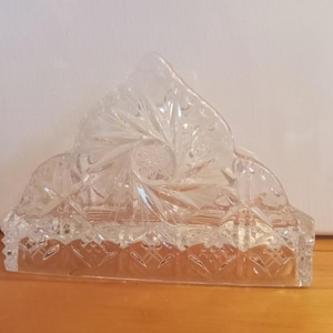 Windrad Kristall Serviettenhalter