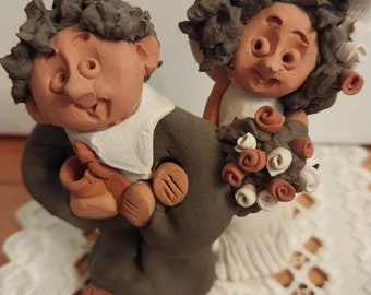 Bride And Groom Figurines