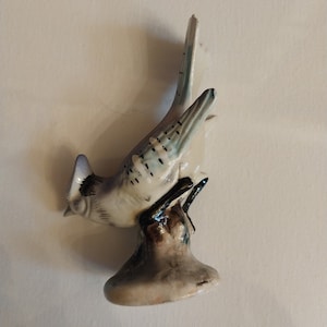 Small Blue Jay Figurine