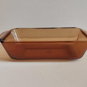 Vintage Brown Anchor Hocking Loaf Pan