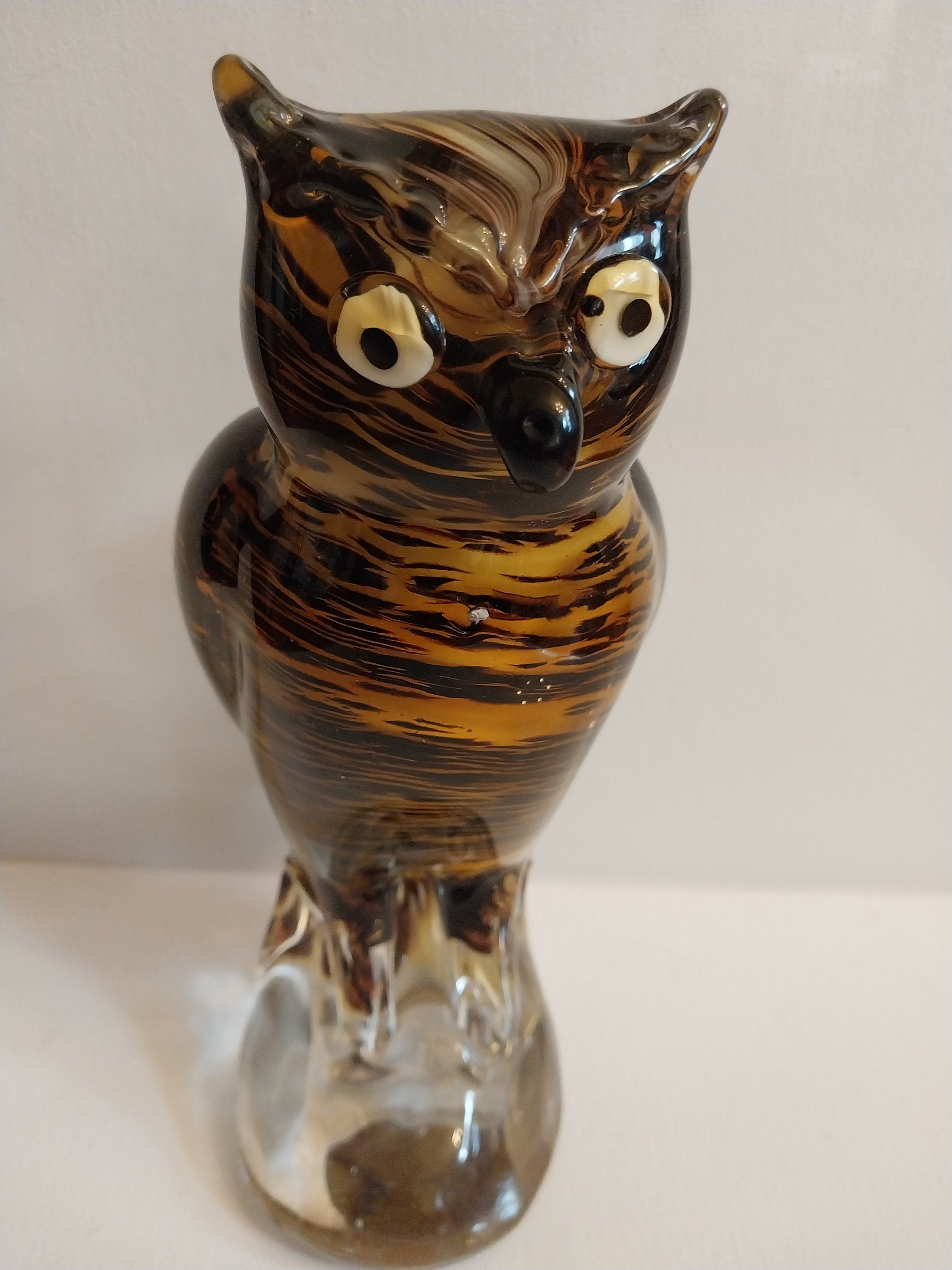Vinci Glass Owl
