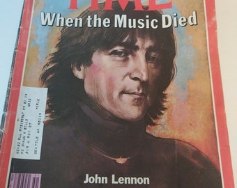Time Magazine – Cover von John Lennon