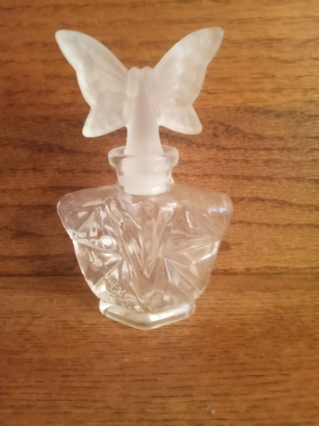 Lead Crystal Perfume Bottle Etsy