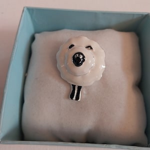 Polar Bear Brooch