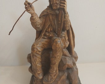 Hand Carved Musician