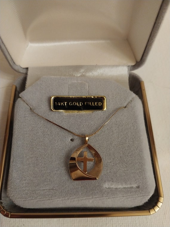 14KT Gold Filled Cross Necklace