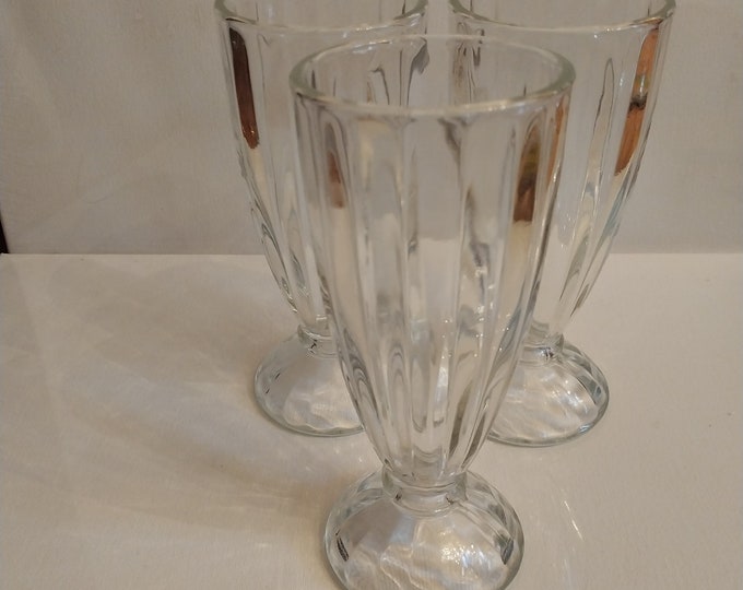 Vintage Milkshake Glasses