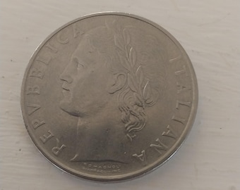 1964年イタリア100リラ硬貨 - Etsy 日本