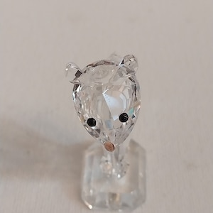 Collectable Glass Bear