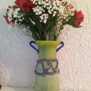Green And Blue Vase