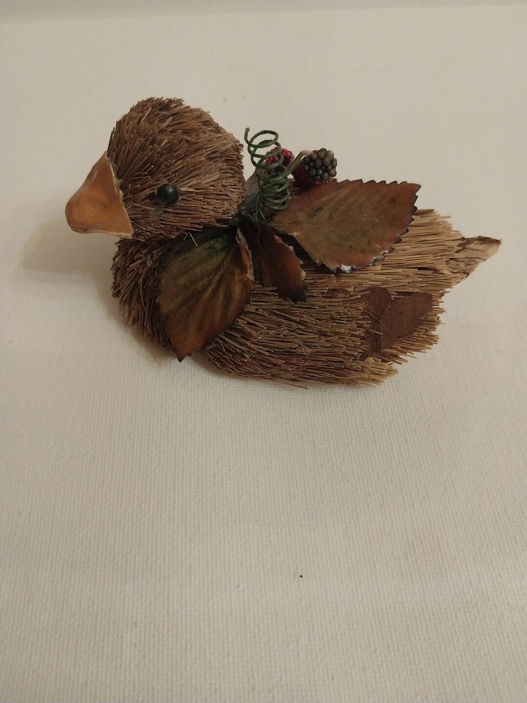 Straw Duck Racing Straw Duck Figurine - Etsy