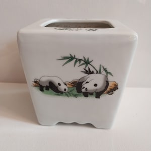 Oriental Inspired Flower Pot