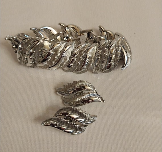 Statement Bracelet And Earring Set - image 1