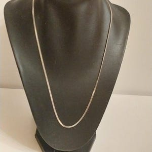 Monet Thin 20&quot; Silver Tone Chain