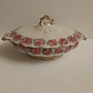 Vintage Deesden Porcelain Bowl/Tureen