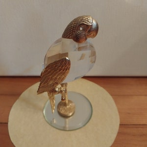 Manon 1984 Gold Plated & Crystalペガサス Manon 1984 Gold Plated & Crystal Miniature Pegasus Figurine