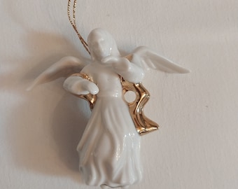 Adorno de ángel de la catedral de cristal