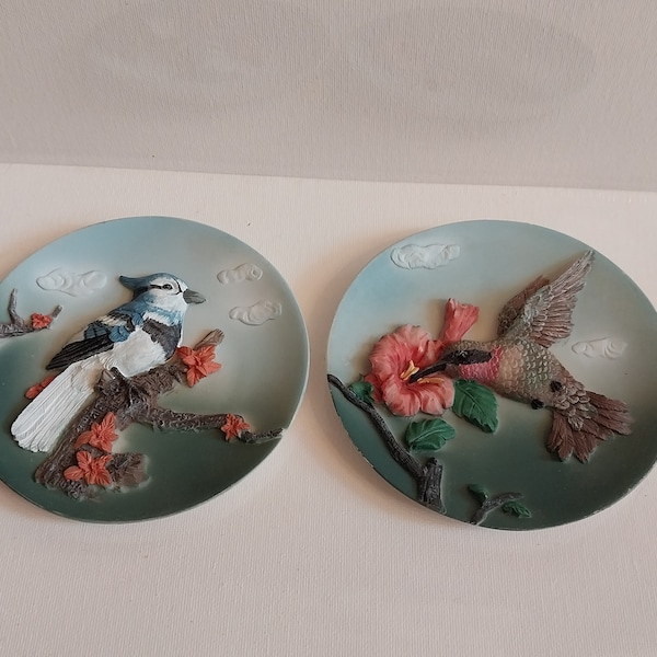 Bird Wall Hanging Plates