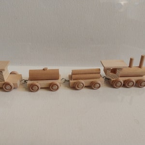 Amish Wooden Train Set