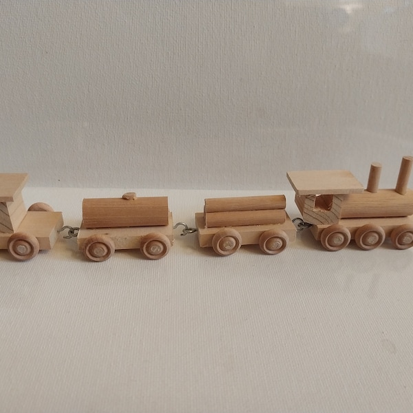 smyths wooden train