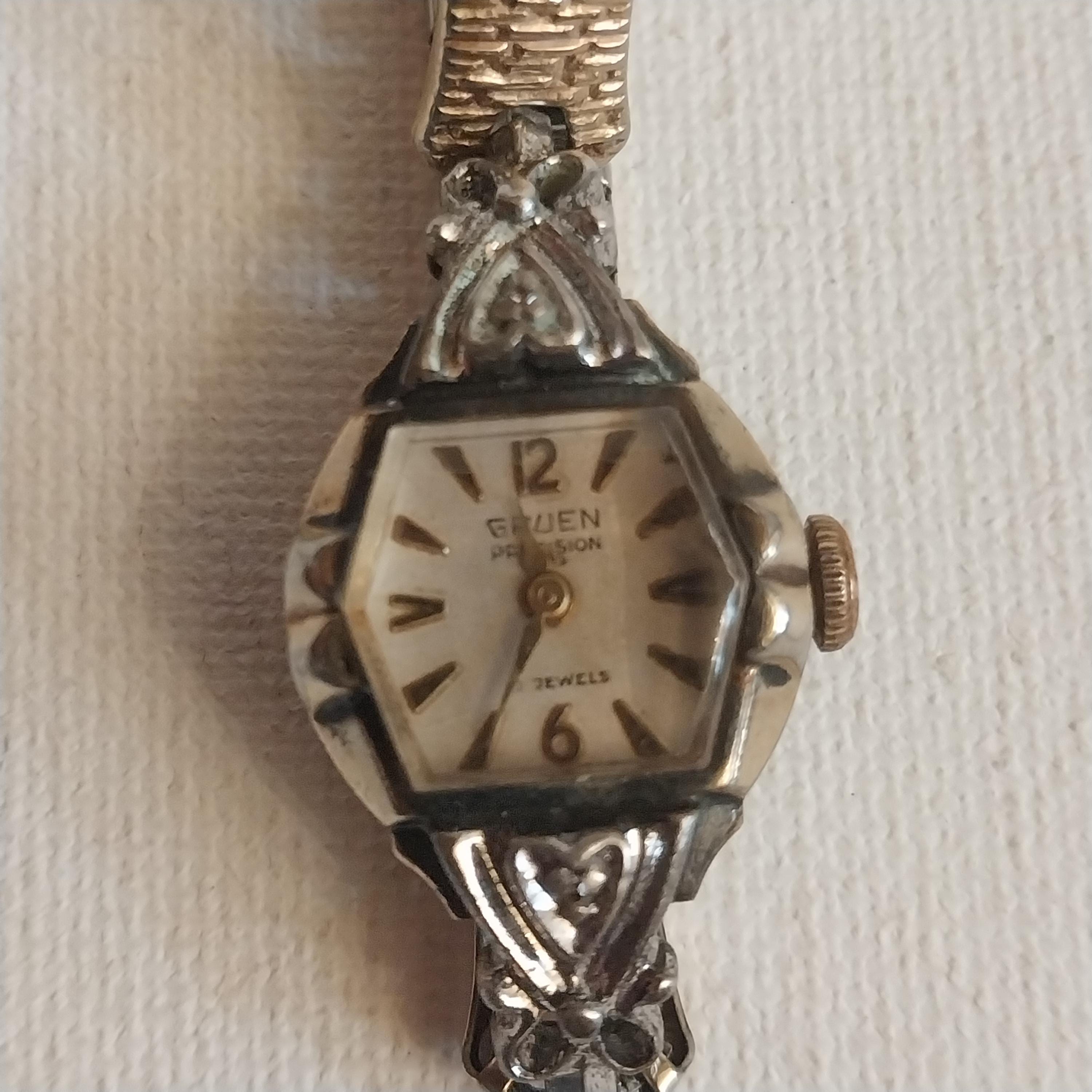 Vintage Ladies Gruen Watch - Hand Wind Style - Etsy display picture 2
