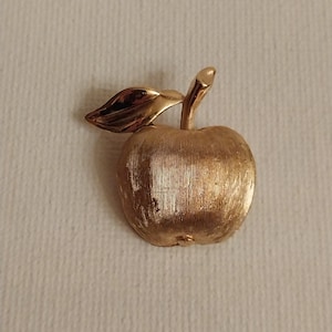 Trifari Apple Brooch