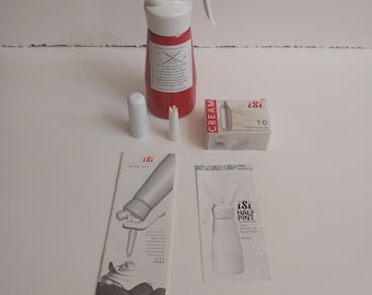 ISI Half-Pint Dessert Cream Whipper With Chargers