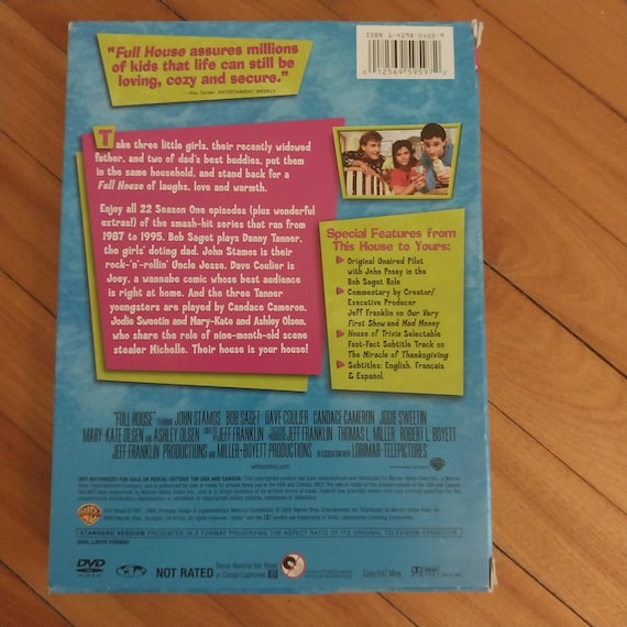 Full House Complete Season 1 DVD Set - Etsy