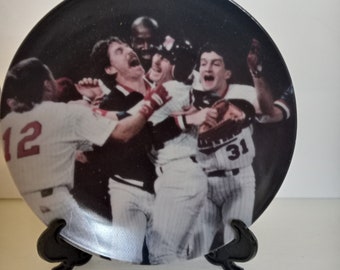 Minnesota Twins 1991 Championship Plate