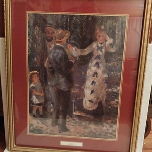 The Swing By Pierre Auguste Renoir