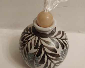 Stoneware Oil Lamp