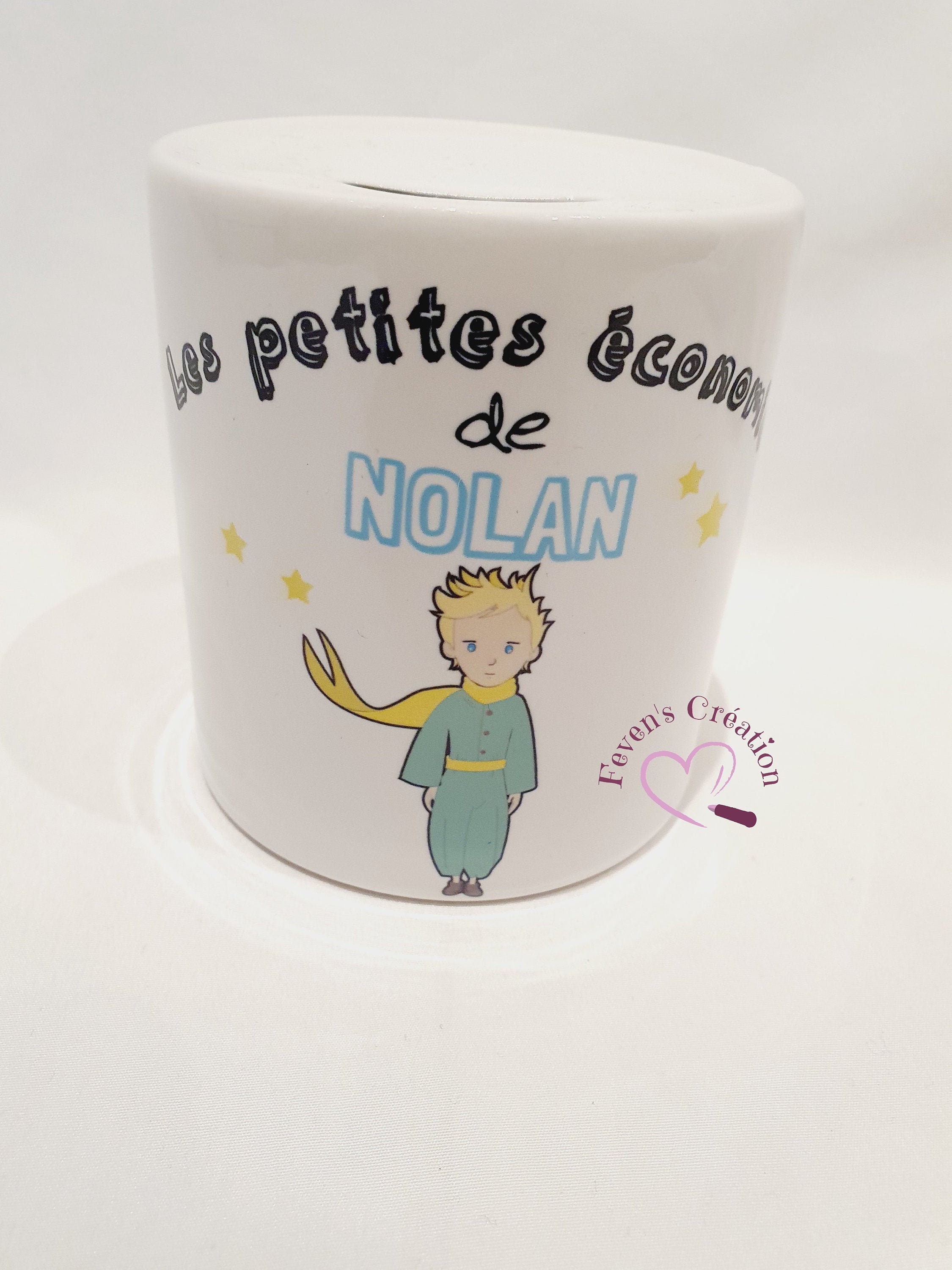 Tirelire Les Petites Économies de + Prénom - Thème Petit Prince