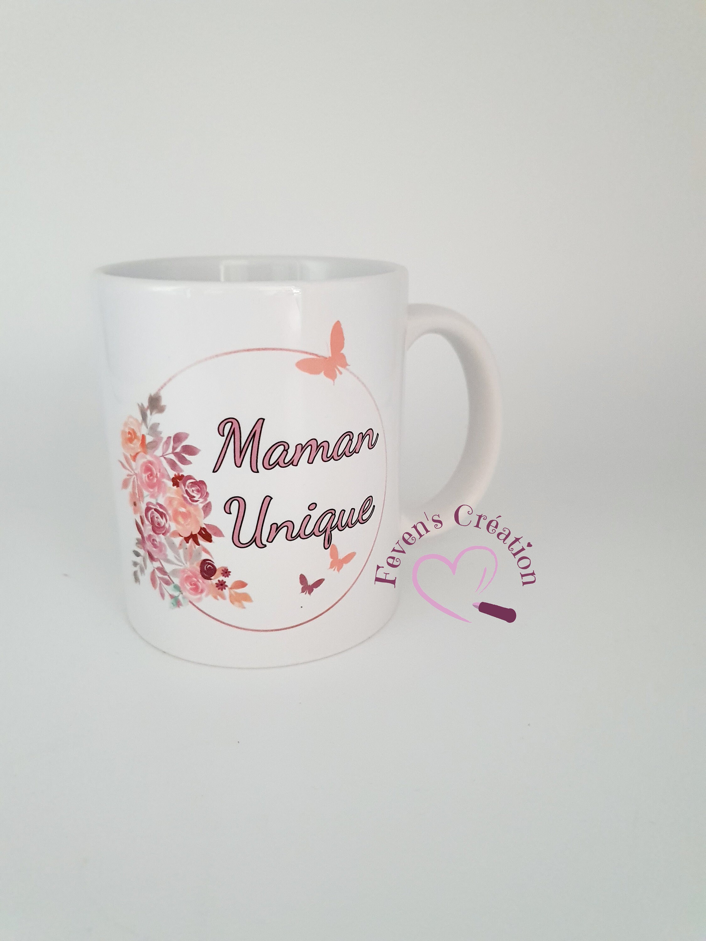 Mug Blanc - Maman Unique Personnalisable