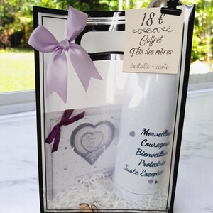 Coffret Maman : Bouteille isotherme et carte