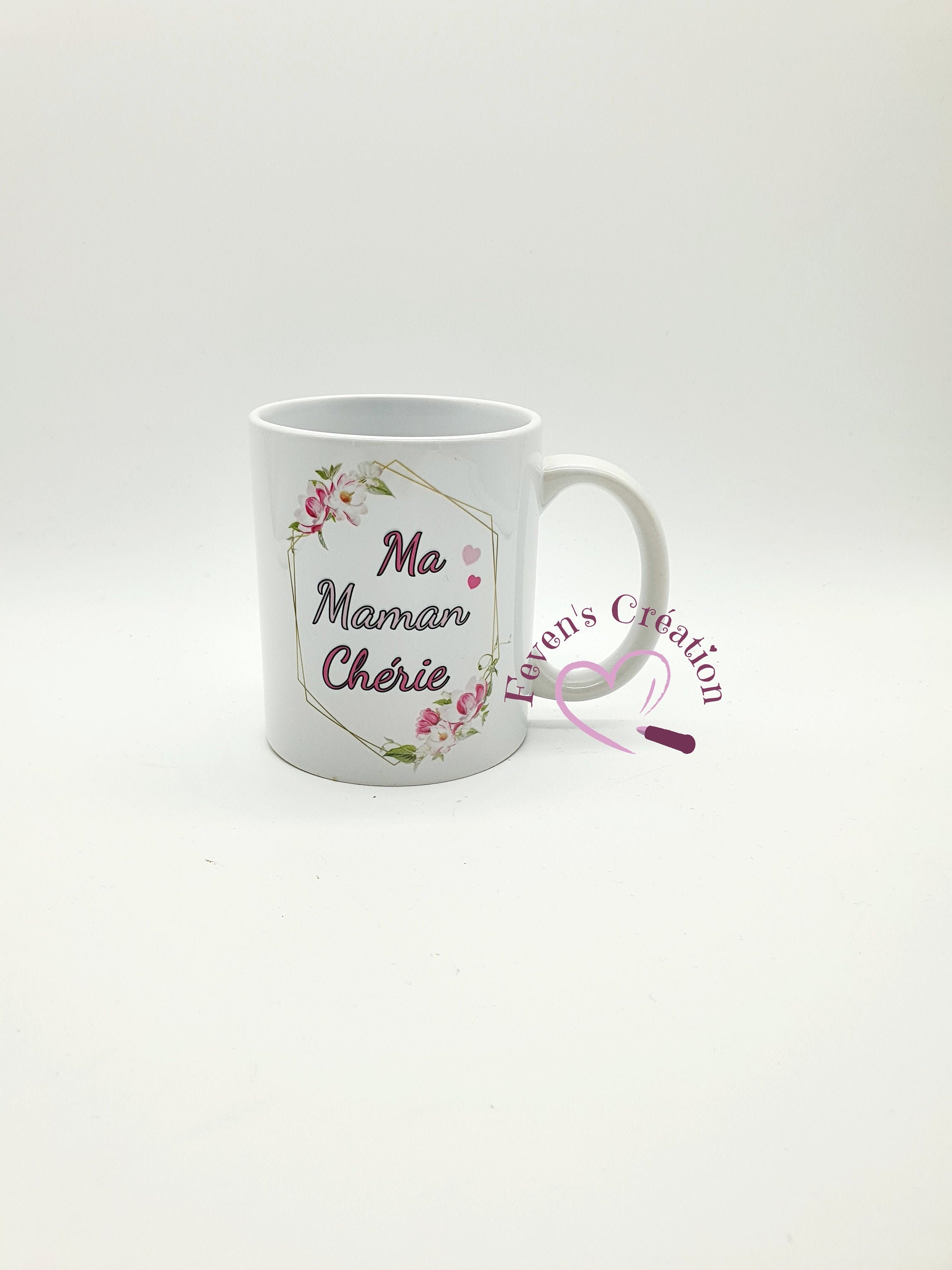 Mug Blanc - Ma Maman Chérie Personnalisable