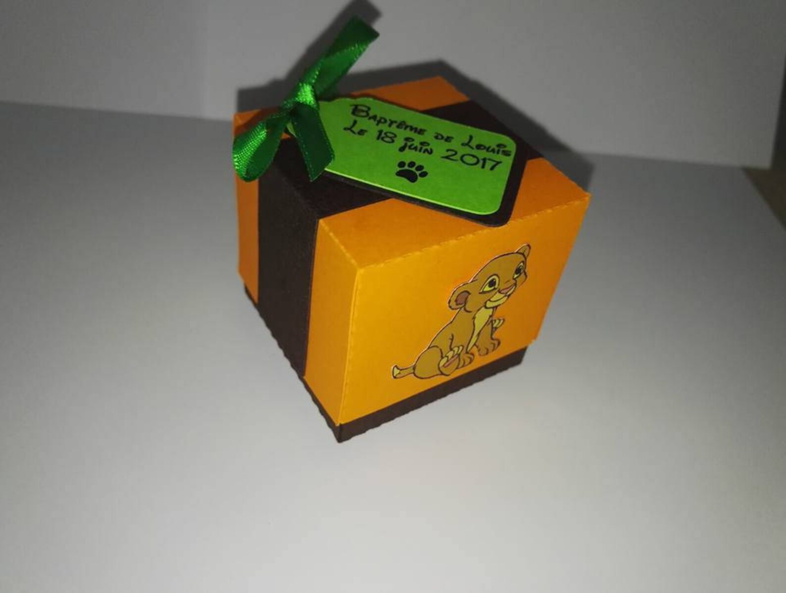 Lot de 10 Boites à dragées/bonbon Le Roi lion Etsy