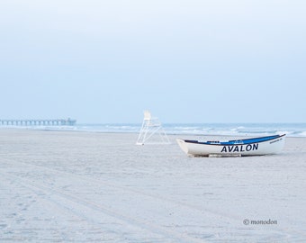 Avalon New Jersey Beach Photography  |  Jersey Shore Coastal Wall Art  |  “In a Summer Haze”